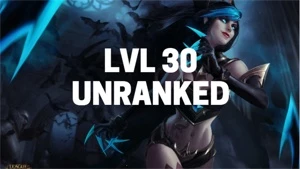 Conta Unranked LVL 30 - League of Legends LOL