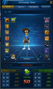 Conta LA Omega Com Sussano Rank U - Digimon Masters Online DMO