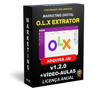 O.L.X Extrator com Atualizações Gratuitas + Vídeo Aula