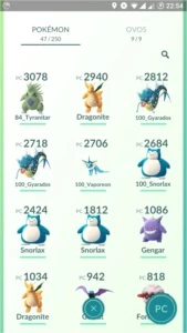 Conta Pokémon Go Lv 37 Sem Time - Ultra