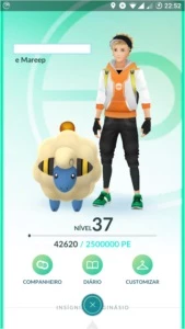 Conta Pokémon Go Lv 37 Sem Time - Ultra