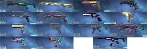 Conta 3500 R$ gastos com pack do champions e arcane + MUITAS - Valorant