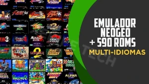 🎮 Pacotão Retrô Imperdível! Emulador Neo Geo + 590 Roms 🔥