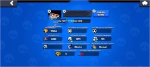 CONTA CLASH ROYALE XP 12 5 anos E BRAWL STARS QUASE FULL