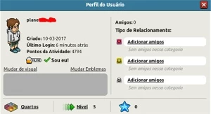 Conta 2017 Habbo 4794 Conquista