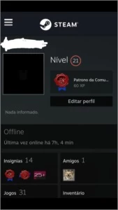 Conta de CS:GO com prime, 2 medalhas... - Counter Strike