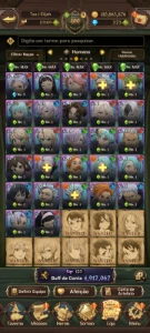 Conta 7ds 300+ Dimas nível 100 Upada - Seven Deadly Sins