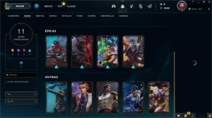 CONTA LEAGUE OF LEGENDS DIAMANTE 4 LOL