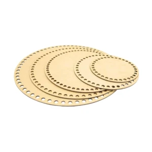 Kit 10 Base Para Crochê, MDF 3mm, Fio De Malha 08 a 30... - Artesanato e Personalizados