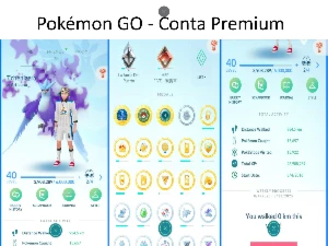 Pokémon GO – Conta Rara: 170 Shinies + 110 4⭐