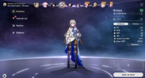 Honkai Star Rail - Conta lvl 7 com Bronya + Personagens 4* - Outros