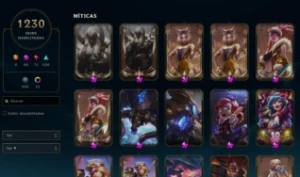 Conta Lol +1200 Skins - League of Legends