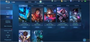 MOBILE LEGENDS C/SKINS