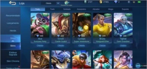 MOBILE LEGENDS C/SKINS