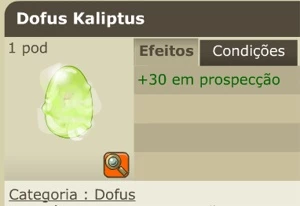 DOFUS KALIPTUS 30PP SERVER RETRO BOON