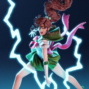 CA 3D Studios - Sailor Moon Makoto Kino stl - Outros