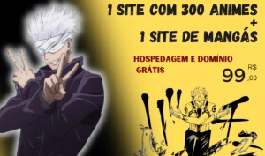 Pacote Imperdível: Site de Animes e Mangas por Apenas R$99 - Outros