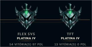 CONTA DIAMANTE 4 - 207 SKINS -2 MÍTICAS E 15 LENDÁRIAS - League of Legends LOL