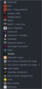 Conta steam barata