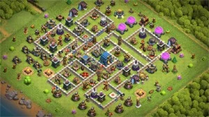 CV 12 SEMI FULL - Clash of Clans