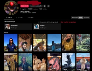 Conta TikTok - Redes Sociais