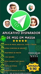 Aplicativo Disparador De Mensagem Em Massa - WA🟢✅📲🌐 - Outros