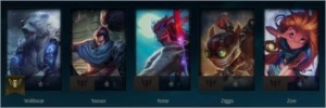 Conta League of Legends nível 35 LOL