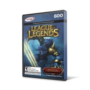 League Of Legends Lol - Cartão 560 Riot Points