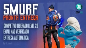 Contas Smurf Valorant - Pronta Para Competitivo