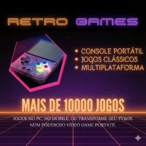 Games Retro 30 Consoles 9000+ Jogos ( Pc + Mobile + Tvbox ) - Others