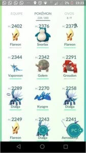 Conta de Pokémon GO LvL 31