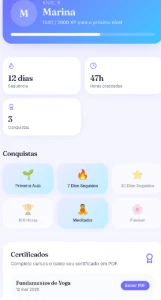 Aplicativo yôga - Outros