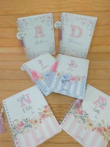 Caderno Personalizado A5 - Artesanato e Personalizados