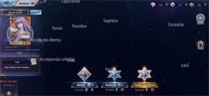 Conta Saint Siya Awakening A70 Camaleão - Saint Seiya Awakening SSA