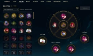 Conta DIAMANTE 1 League Of Legends LOL