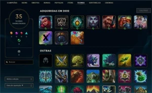 Conta DIAMANTE 1 League Of Legends LOL