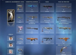 conta valorant do beta fechado imortal com muita skin