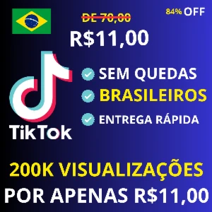 200K Visualizações no TikTok - Sensação da Plataforma!