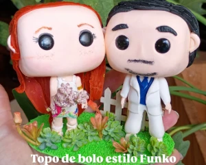 Funko pop personalizado em biscuit - Artesanato e Personalizados