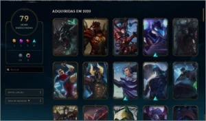 conta de lol da s6 79 skin da s6 - League of Legends