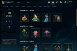conta de lol da s6 79 skin da s6 - League of Legends