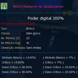 📢 Acc de LDMO à venda! 📢 (OMEGAMON) - Digimon Masters Online