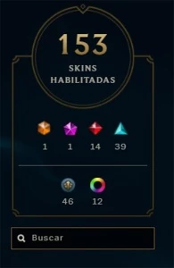 Conta League of Legends Season 1 - 153 skins, 155 campeões LOL
