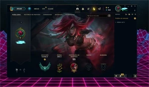 smurf platina 4 (duas disponíveis) - League of Legends LOL