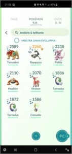 Conta Pokemon lvl 40 com xp para lvl 41 - Pokémon