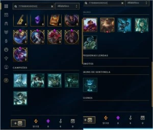 conta lol diamante 4 - League of Legends