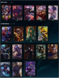 conta lol diamante 4 - League of Legends