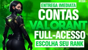 Contas Valorant Smurf Full Acesso | Escolha Seu Rank!!!