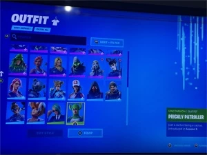 Conta Fortnite com muitas skins, picaretas, para-quedas
