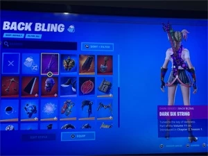 Conta Fortnite com muitas skins, picaretas, para-quedas